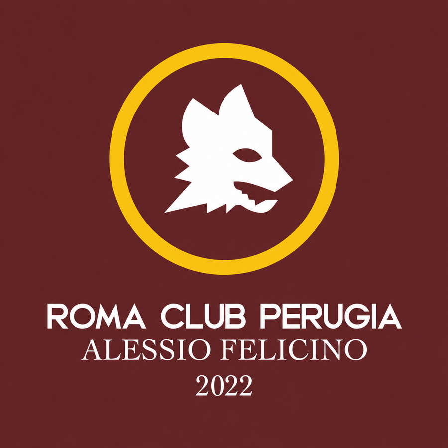 Logo Roma Club Perugia Alessio Felicino